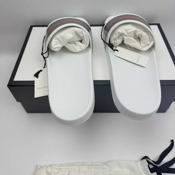 Share Gucci Mens Pursuit Pool Slides Size 12 - Picture 4 of 6